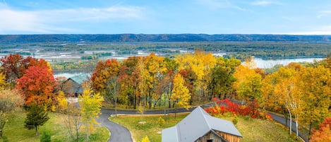 Vue depuis l’hébergement