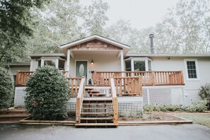 Front Porch with Rocking Chairs and Views