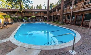 Our pool is open April thru October for a refreshing dip!