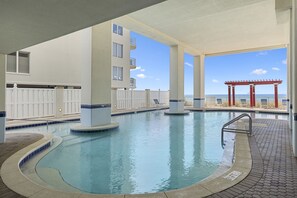 Pool with an ocean view!