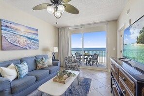 Spacious living room with a view!