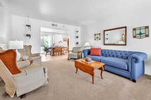 Front living area with seating
