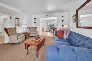 Front living area with seating