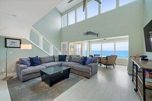 Bogey's Beach House - Beautiful Beachfront Vacation Rental with Ocean Views from Bedroom in Miramar Beach, Florida - Bliss Beach Rentals