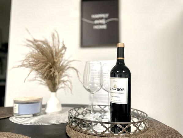 Pour yourself a glass of wine and chill out