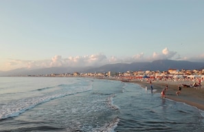 Strand in Viareggio
