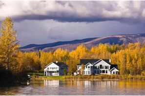 Cottage and Owner's home.