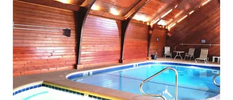 Indoor pool open year round