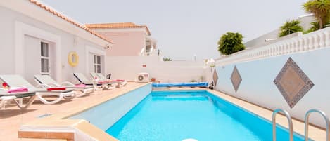 Private heated pool and terrace