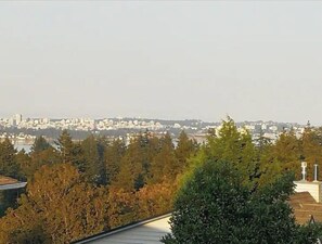 Blick von der Unterkunft