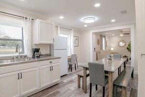 Kitchen and Dining Space