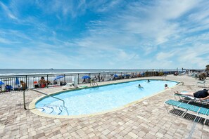 Ocean front Outdoor pool. 