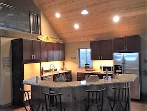 Custom Kitchen with Granite Counters