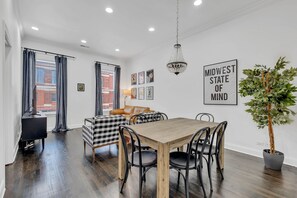 Dining Room, Dining Table, Furniture, Indoors, Table