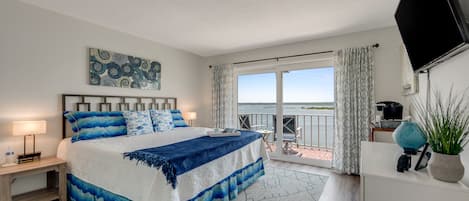 Wake up to this beautiful waterfront view while you enjoy your morning coffee