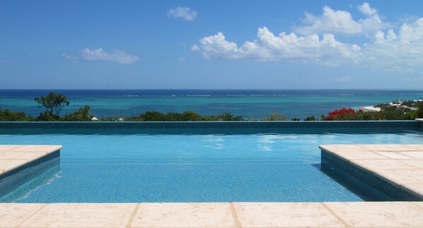 The blues and turquoises of the TCI