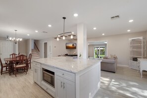Large open floor plan
