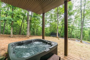 Bain à remous extérieur
