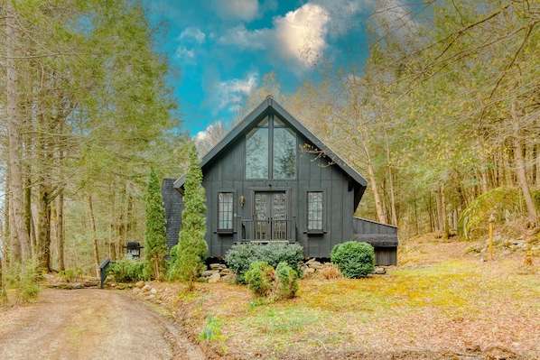 Escape to the mountains with this charming A-frame home in Western MA. Your retreat, your memories.