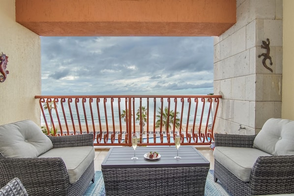 the patio