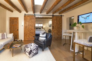 Living Room - Barn Doors to Bedroom 2