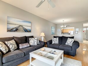 St. Augustine Beach Rental Living Room