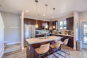 Kitchen (2nd Floor) - Fully Stocked with Breakfast Bar