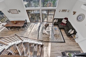 Open concept living area