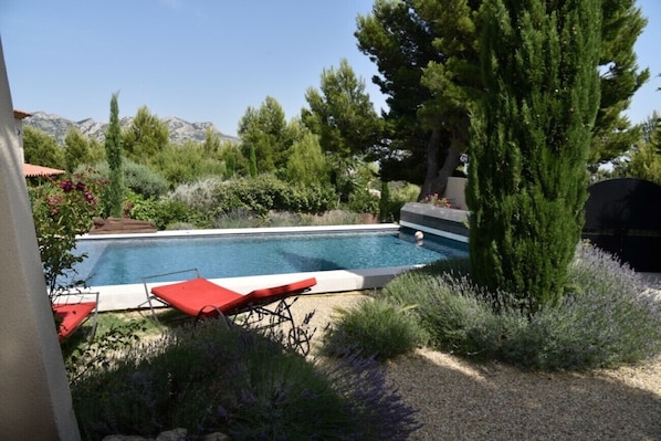Holiday rental AUREILLE villa for rent heated pool