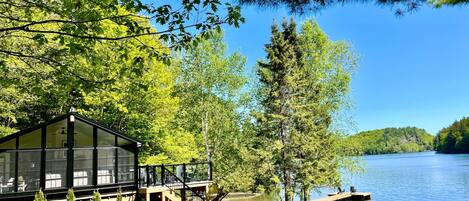 Cottage and Lake View