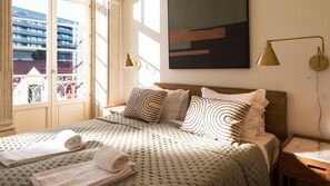 The bedrooms are designed for full comfort – you are woken up by the sun.