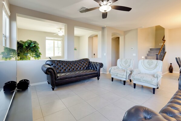 Gilbert Vacation Rental | 3BR | 3BA | 2,400 Sq Ft | Stairs to Access