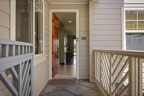 Bottom floor entrance.
