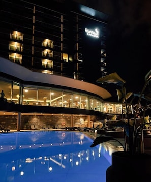 Outdoor pool.