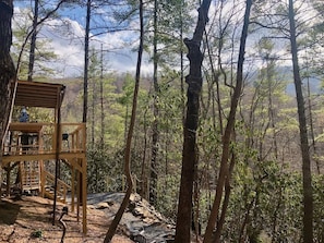 Sweeping views of Great Smoky Mountains National Park property 