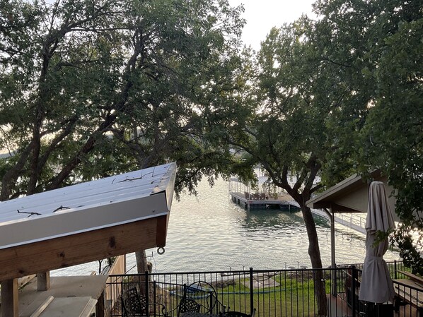 Lakefront View From Boathouse Patio (Photo#1)