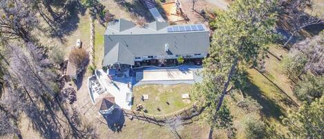 Top view of the house