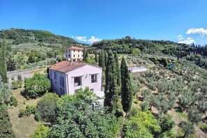 View of the villa