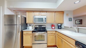 Fully Stocked Kitchen