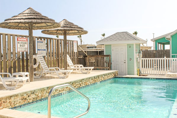 Beautiful sparkling pool to enjoy on your vacation