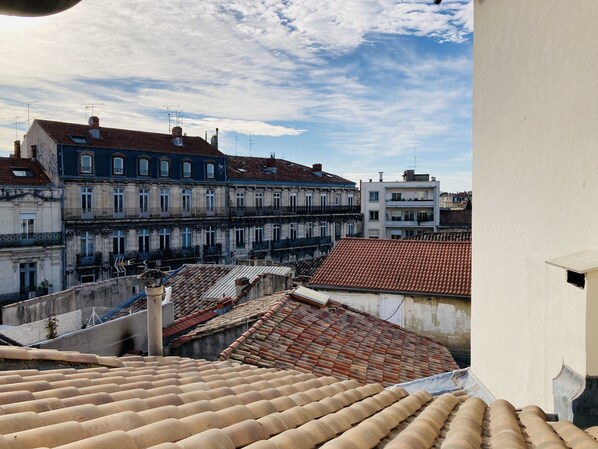 Vue depuis l’hébergement