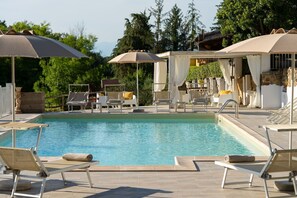 Autumn, Pool, Spring, Summer
