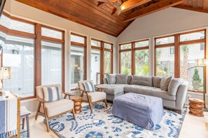 Sunroom for extra entertaining space