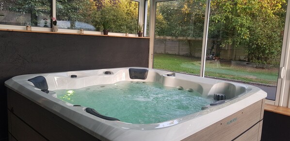 Bubbelpool inomhus