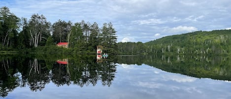 View from the dock