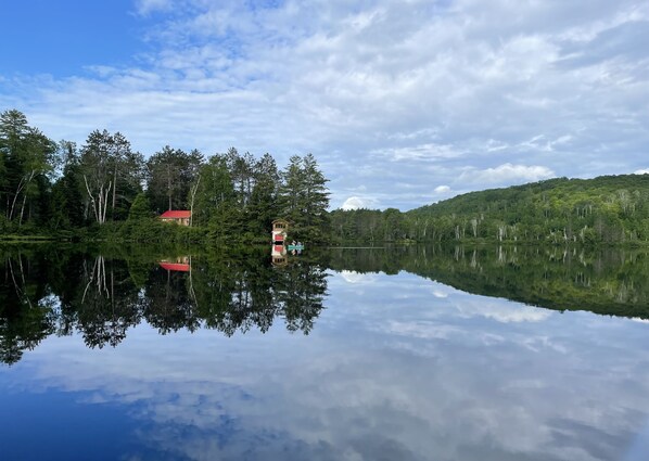 View from the dock