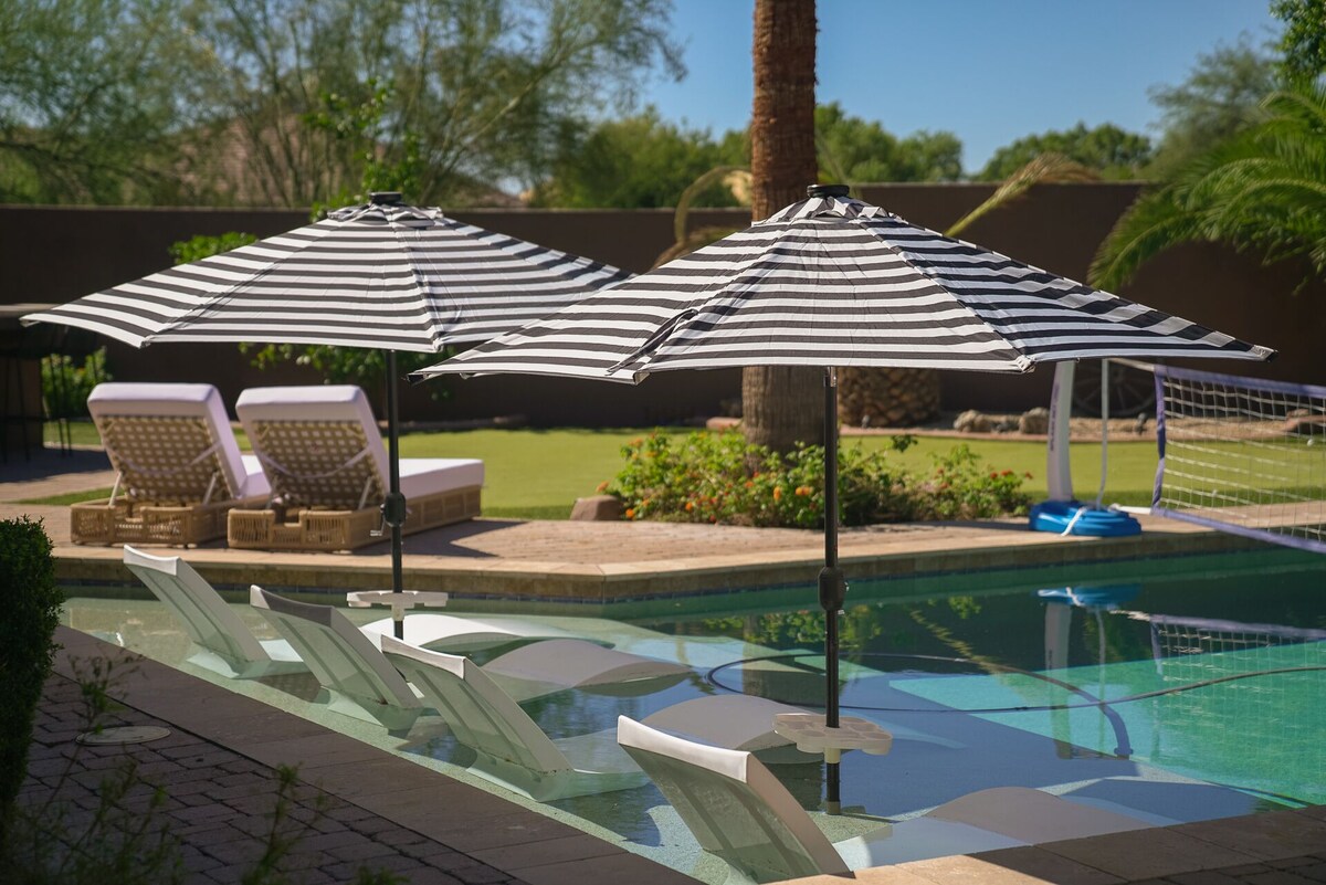 Stunning Estate | Heated Pool | Spa | Game Room