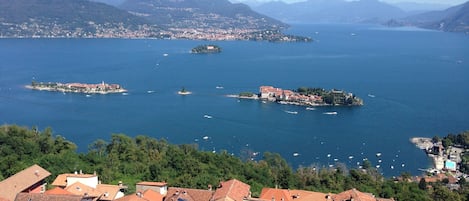 Vista dal balcone