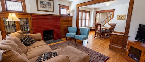 Warm and cozy living room
