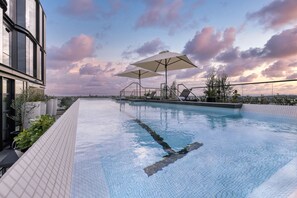 Rooftop pool
